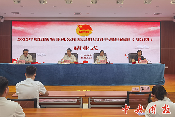团的领导机关和基层组织团干部进修班（第1期）结业